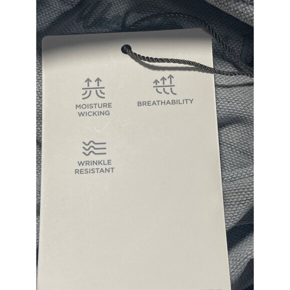 Walter Hagen Perfect 11 Clubhouse Triation Pique Golf Polo Shirt Mens XL Gray - Picture 7 of 10